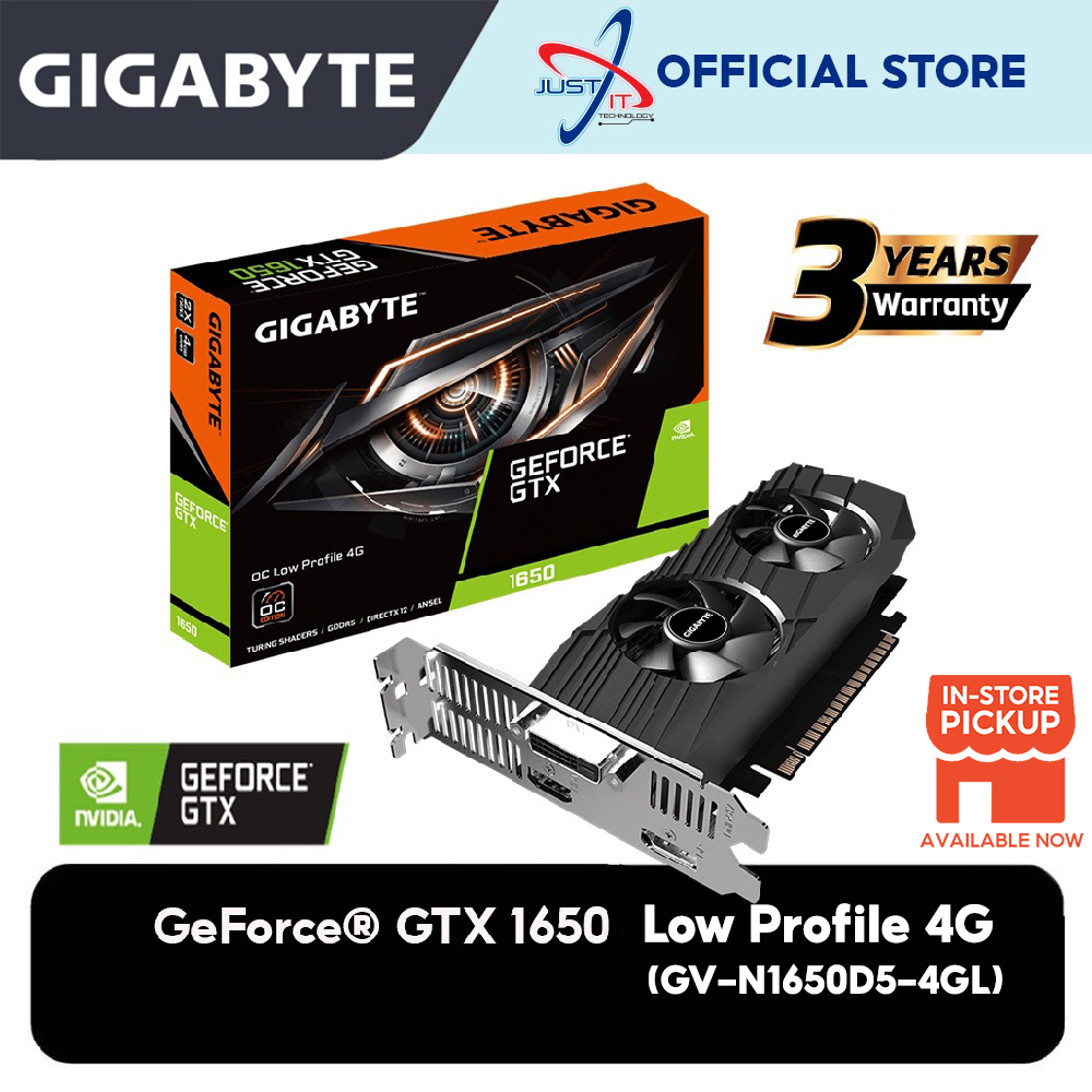 GIGABYTE GV-N1650D5-4GL LOW PROFILE / GV-N1650OC-4GL LOW PROFILE