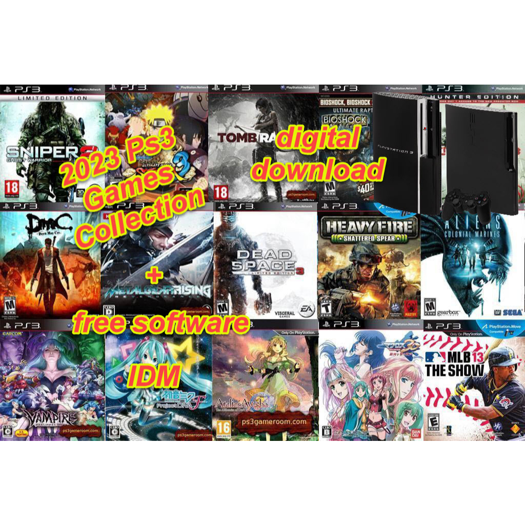 PS3 Games cheap in town 2023 collection (Updated list) Digital download