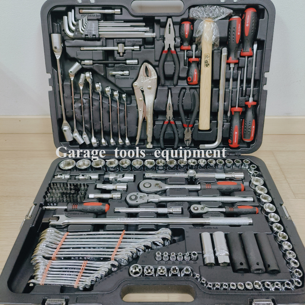 ADACHI Tools Box Set 168Pcs | Wrench Spaner Set | Box Socket Set ...