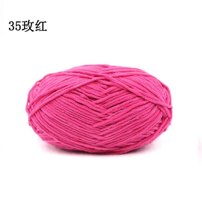 🇲🇾🧶READY STOCK ️🧶（1-46）萌小吖 雪妃尔哑光雪尼尔 Xue Fei Er Meng Xiao Ya 50g Crochet ...