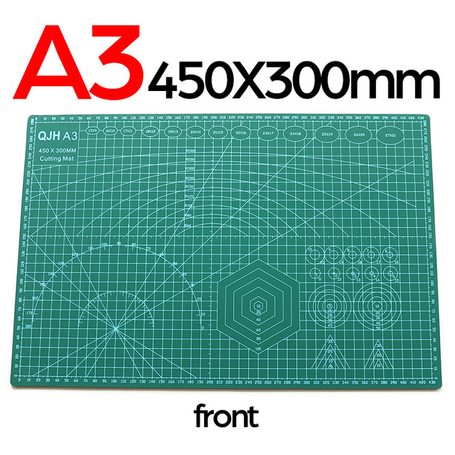 A4/ A3 Cutting Mat With White Line Cut Pad Board ( 30x22cm / 45x30cm
