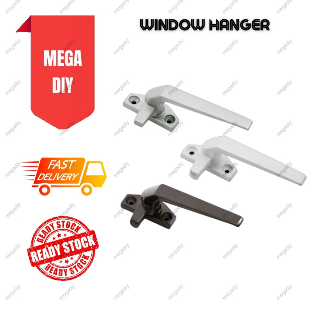 Teca Aluminium Window Handle Hanger / Pemegang Cermin Tingkap | Shopee ...