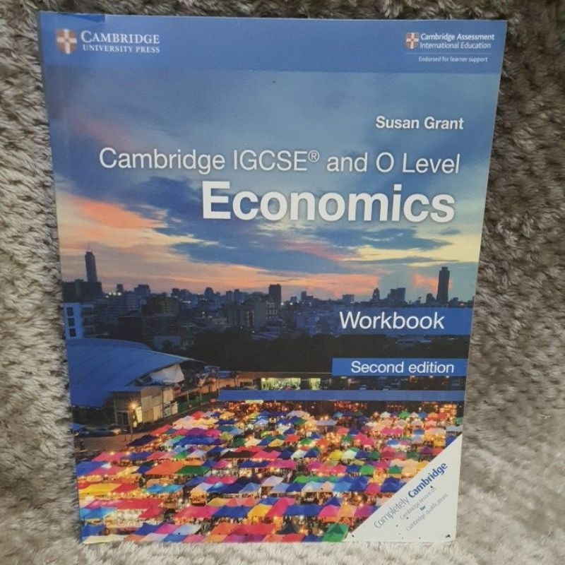 (used) CAMBRIDGE IGCSE AND O LEVEL ECONOMICS BOOK - Workbook Second ...