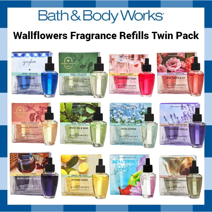 Bath and Body Works Wallflowers Frangrance Bulbs Twin Pack Shopee Malaysia