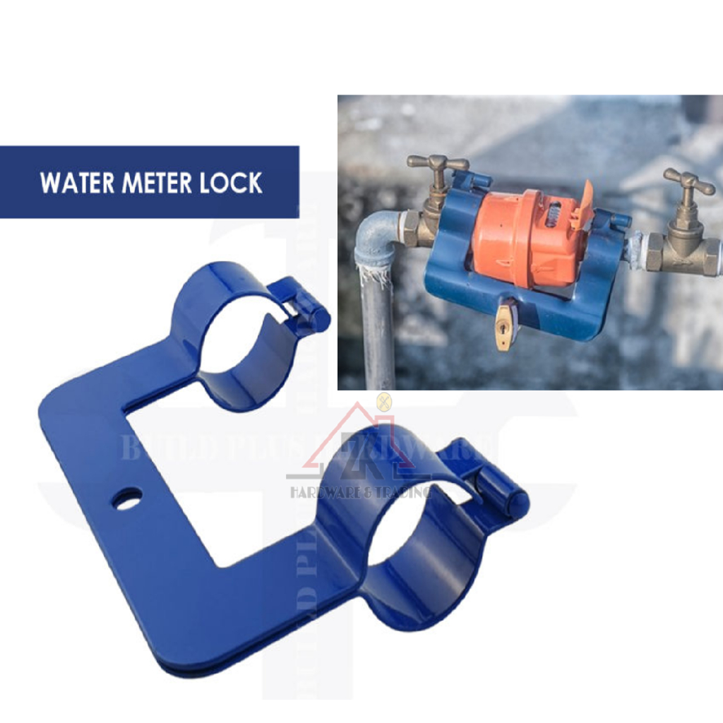 Metal Iron Water Meter Lock Locking Clamp Anti Thief Protect Cover