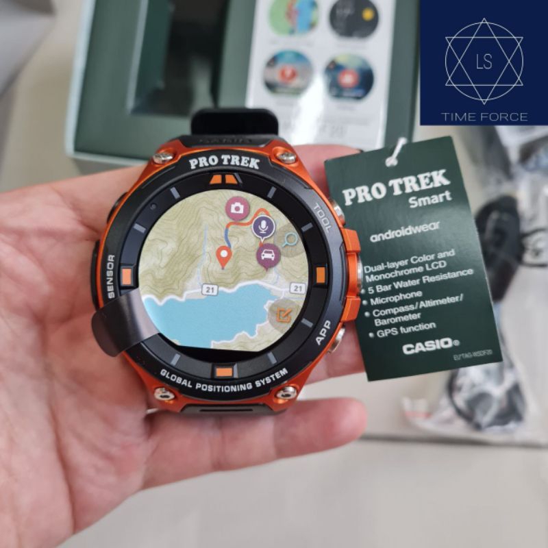 Casio trek online smartwatch