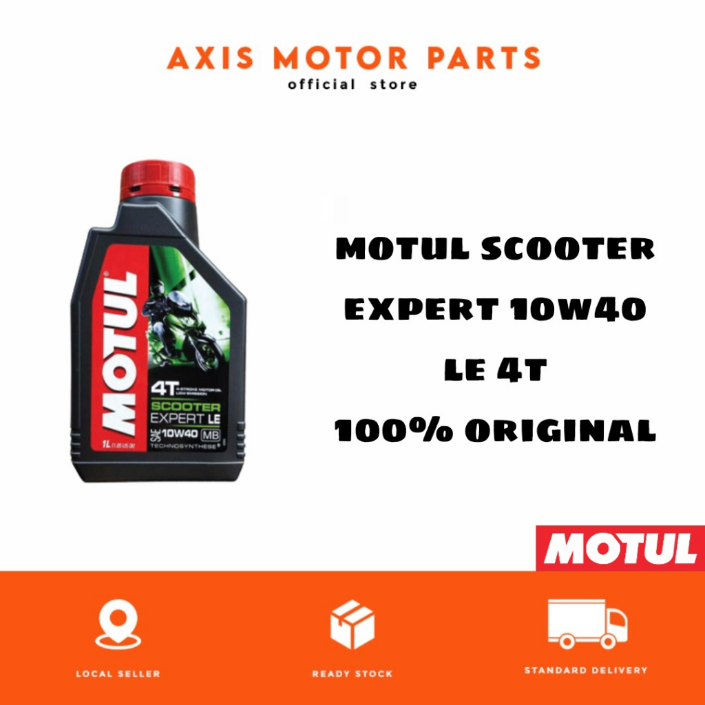 MOTUL SCOOTER EXPERT 10W-40 LE 4T 100% ORIGINAL | Shopee Malaysia