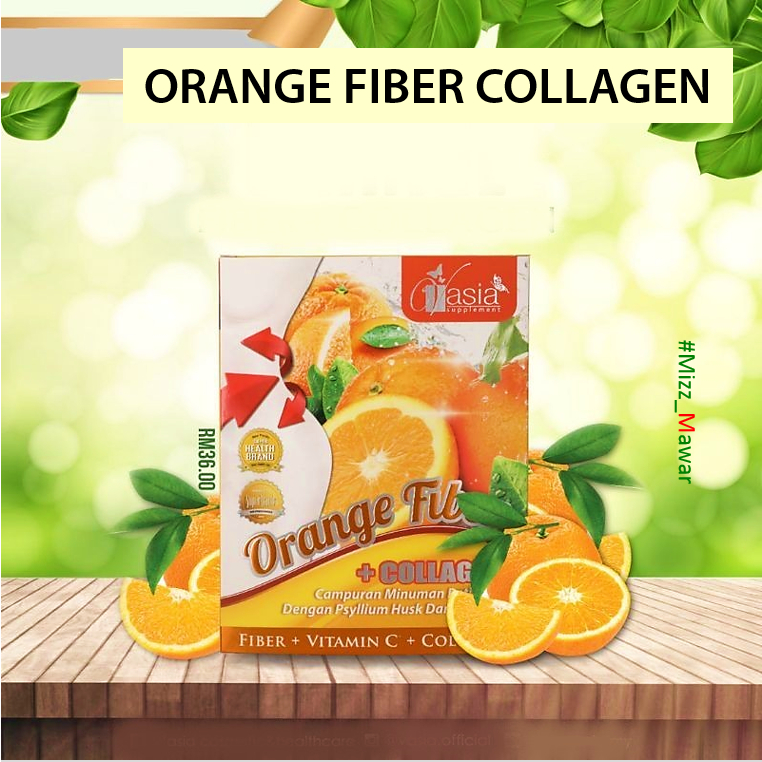 V ASIA ORANGE FIBER + COLLAGEN ( VASIA FIBRE ) Shopee Malaysia