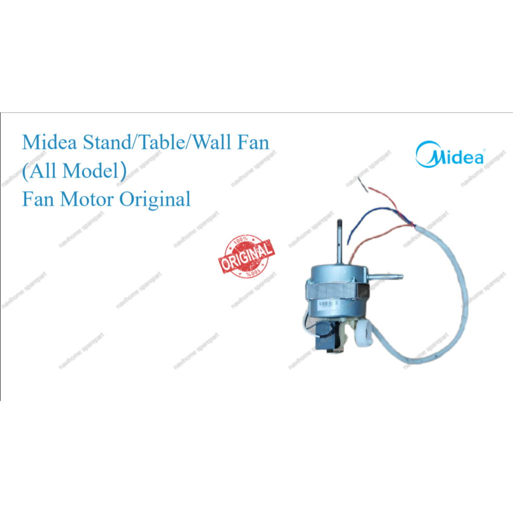 Accessories/Spare Part-Midea Stand/Table/Wall Fan(All Model) Fan Motor ...