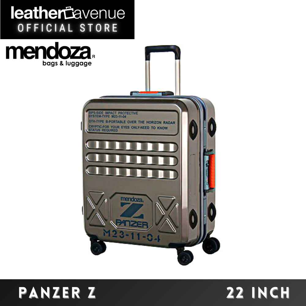 Mendoza PANZER Z 22 inch Luggage Polycarbonate Aluminium Frame Zipless Travel Bags TSA Lock Hard Case Travel Suitcase Shopee Malaysia