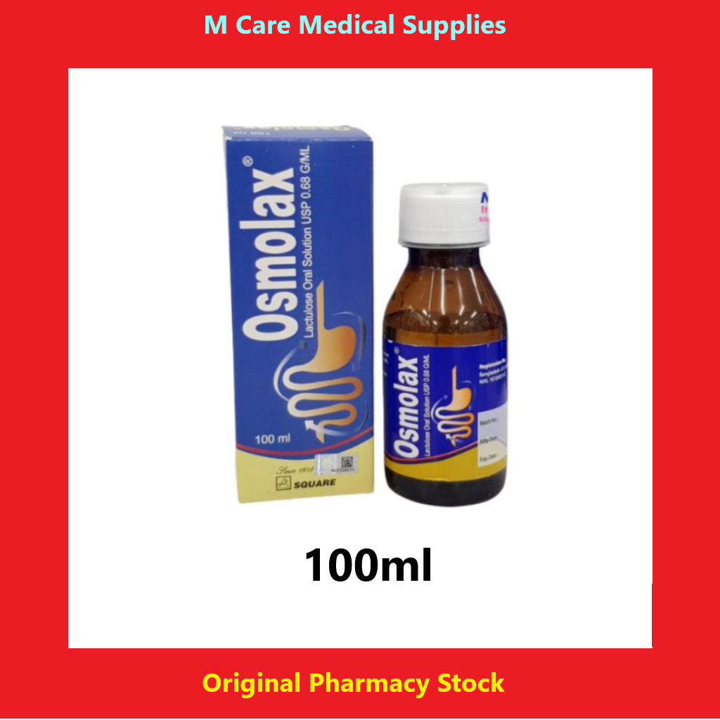 Osmolax Lactulose Oral Solution USP 0.68g/mL( ORANGE FLAVOUR) 100mL