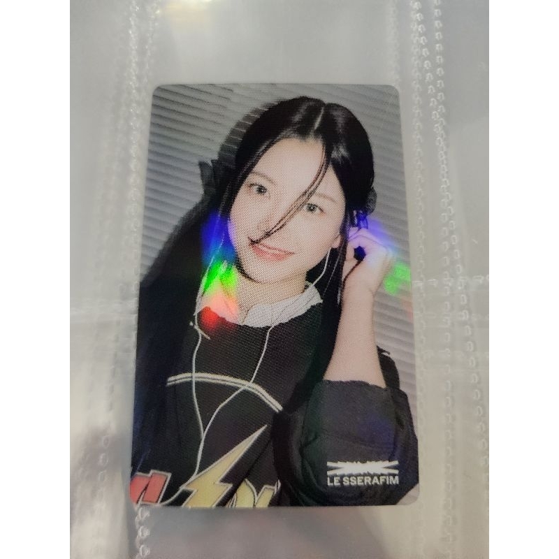 チェウォン shopee 特典 トレカ fearless le sserafim