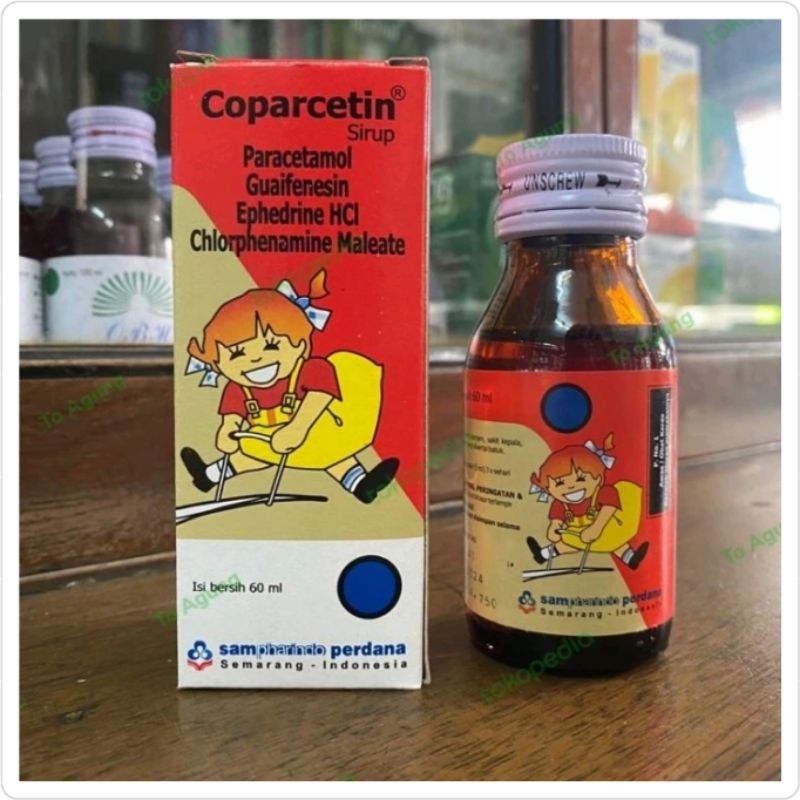 COPARCETIN SIRUP 60ML - RASA STRAWBERRY | Shopee Malaysia