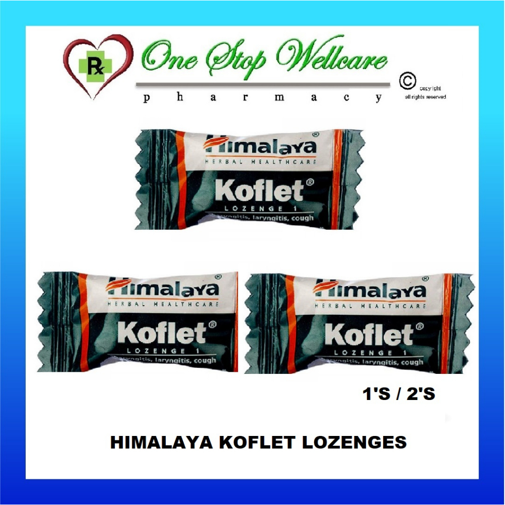 HIMALAYA KOFLET LOZENGES 1'S / 2'S (EXP:09/2025) | Shopee Malaysia