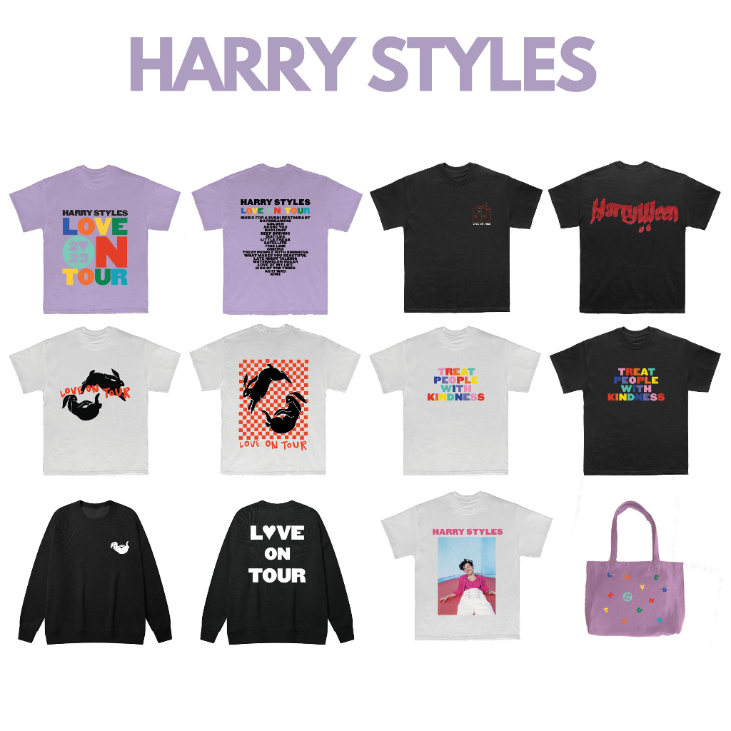 harry styles love on tour tee shirt