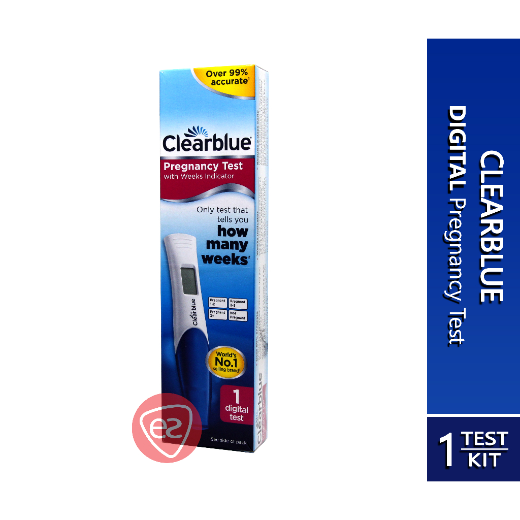 Clearblue Digital Pregnancy Test with Weeks Indicator