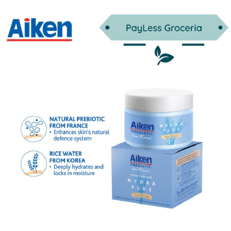Aiken Prebiotic Hydra Plus Moisturiser / Moisturizer 40g Shopee Malaysia