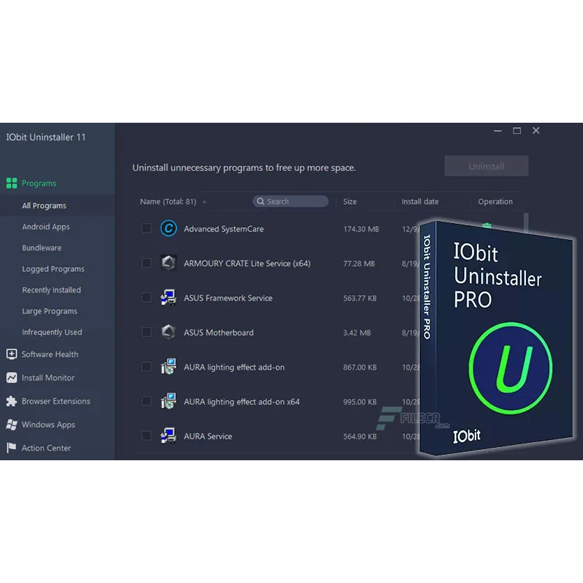 IObit Uninstaller Pro 2023 | Clean Your PC in 1 Click! 🔥[LATEST VERSION ...