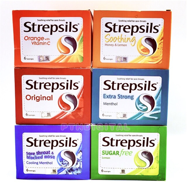 Strepsils Soothing Sore Throat Lozenges (Packet / Box) | Shopee Malaysia