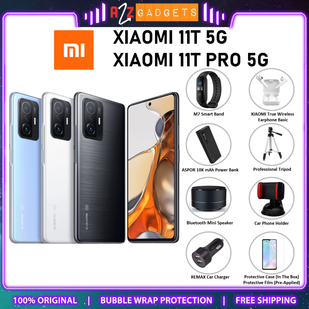 Xiaomi 11T 5G 11T Pro 5G Official Xiaomi Malaysia Warranty Shopee