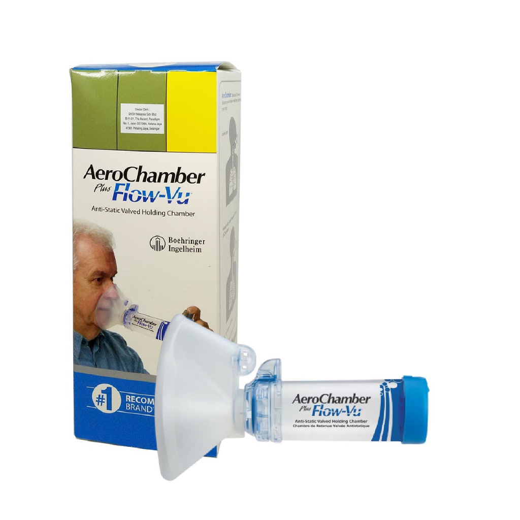 Aerochamber Plus Flow-vu (mask For Adult) 