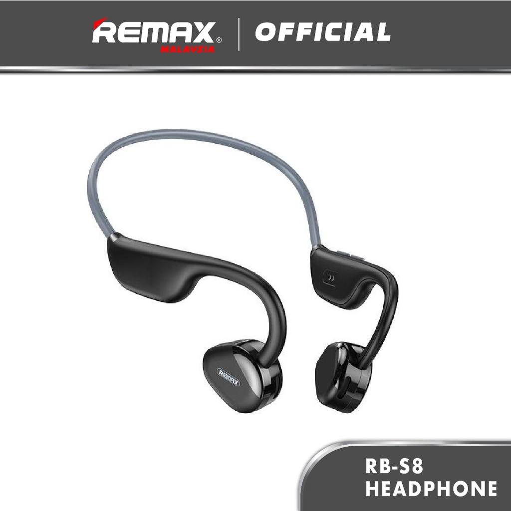 Remax RB-S8 Air Conduction Headphone Wireless Neckband Earphone ...