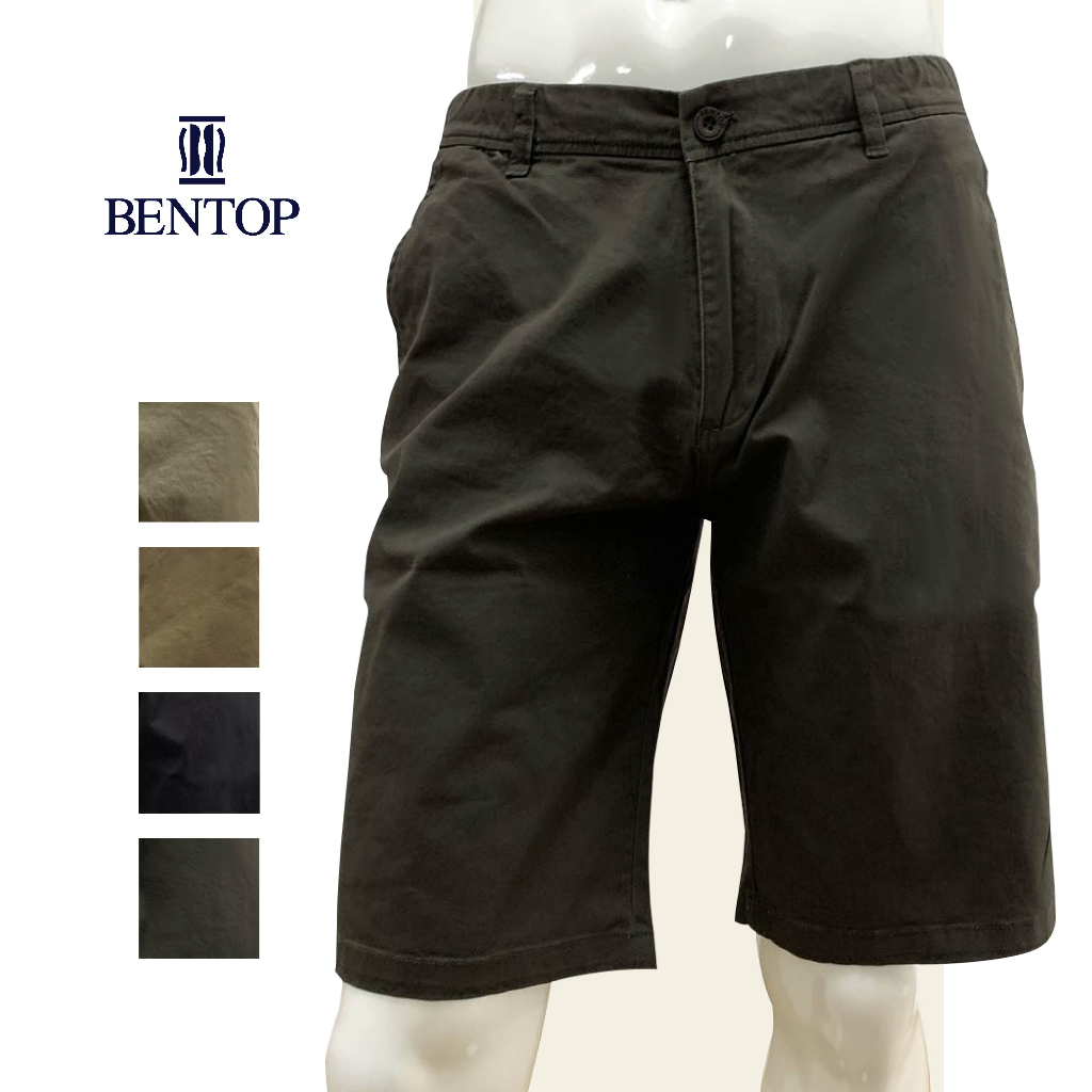 BENTOP Short Cotton Pant Straight Cut | Shopee Malaysia