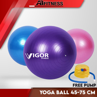 45-95CM Anti-Burst Yoga Ball Thickened Exercise Ball for Pilates