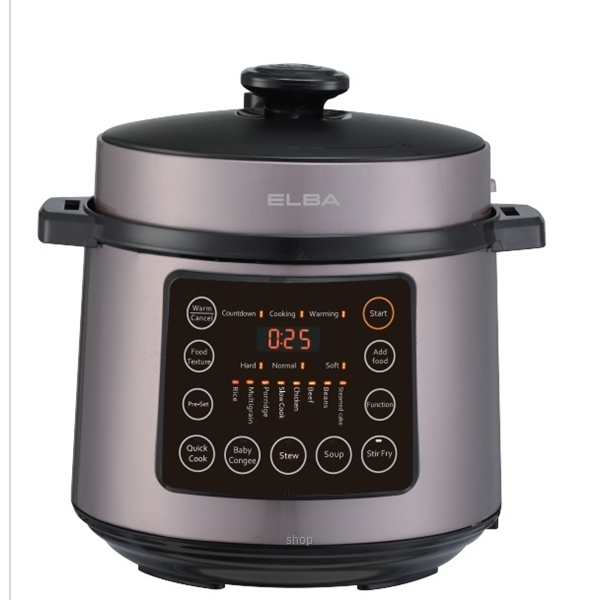 How to use elba pressure cooker sale