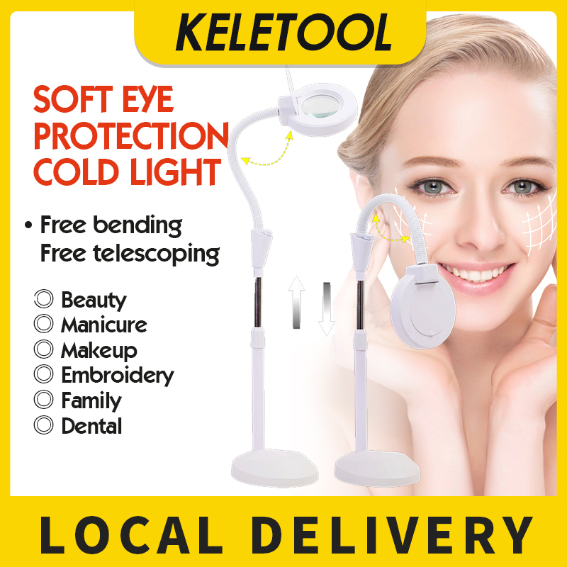 Facial lamp Examination Light LED Light Magnifier 8X LED Magnifier