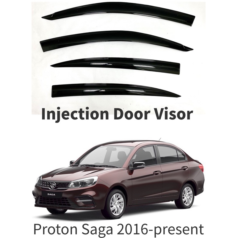 Proton Saga 2016 - 2024 INJECTION Door Visor | Shopee Malaysia