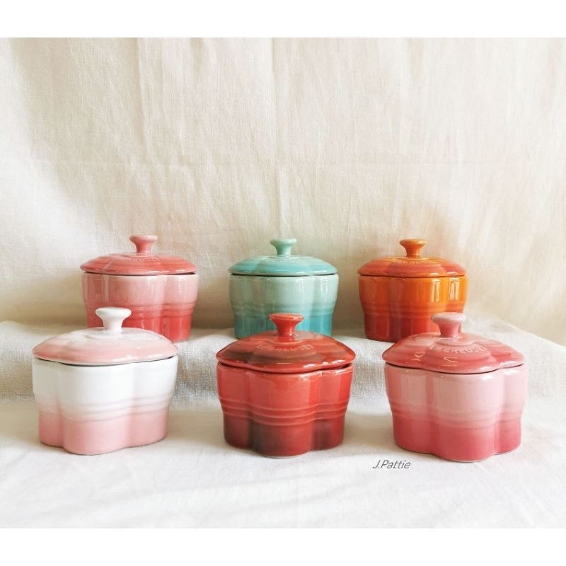 Le Creuset Flower Ramekins with Lid [READY STOCK 🇲🇾] Shopee Malaysia