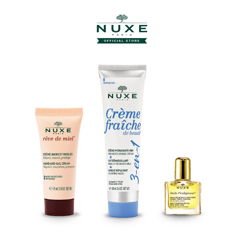 Nuxe Creme Fraiche Moisturising Cream (100ml) + Nuxe MultiPurpose Mini