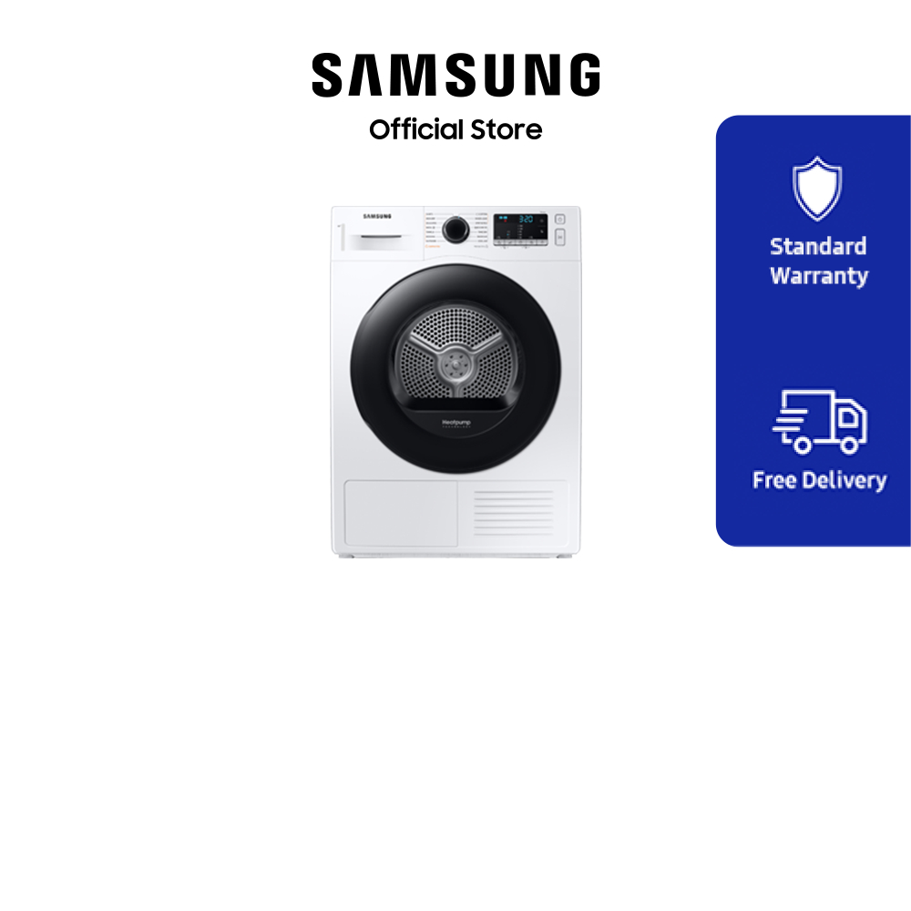 Samsung Heat Pump Dryer 8kg / A+++ Energy Efficiency / Wrinkle Prevent