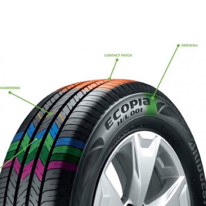 225/60/17 | Bridgestone Ecopia HL 001 | Year 2023 | New Tyre | Minimum ...