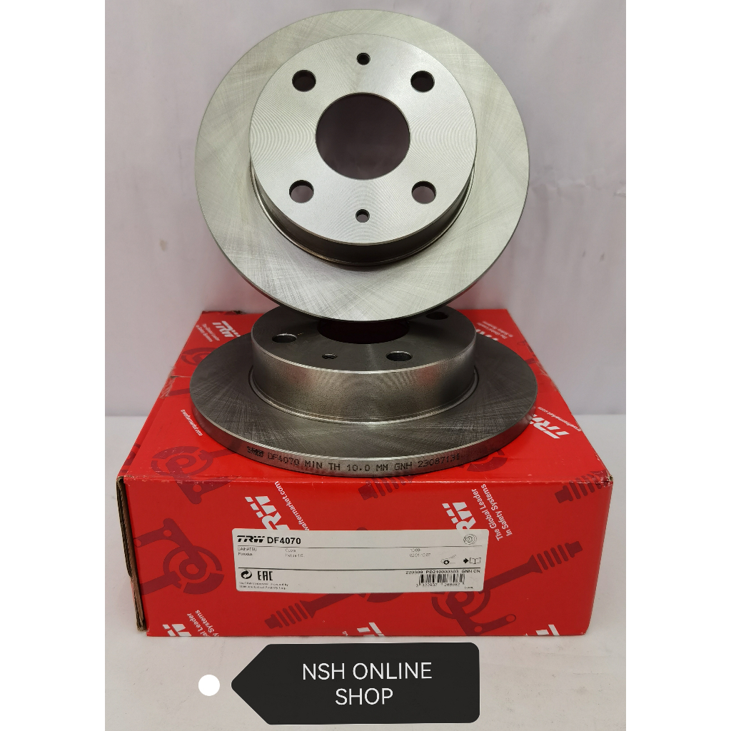 Disc Rotor Front (TRW) for Perodua Kelisa Kenari Viva 211mm (1 Pairs ...