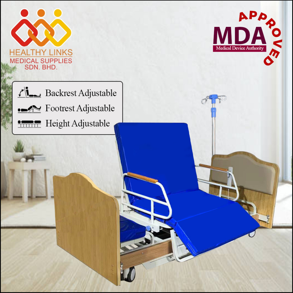 [Same-Day Delivery] Hospital Rotation Bed 4 Function Electrical (M18 ...