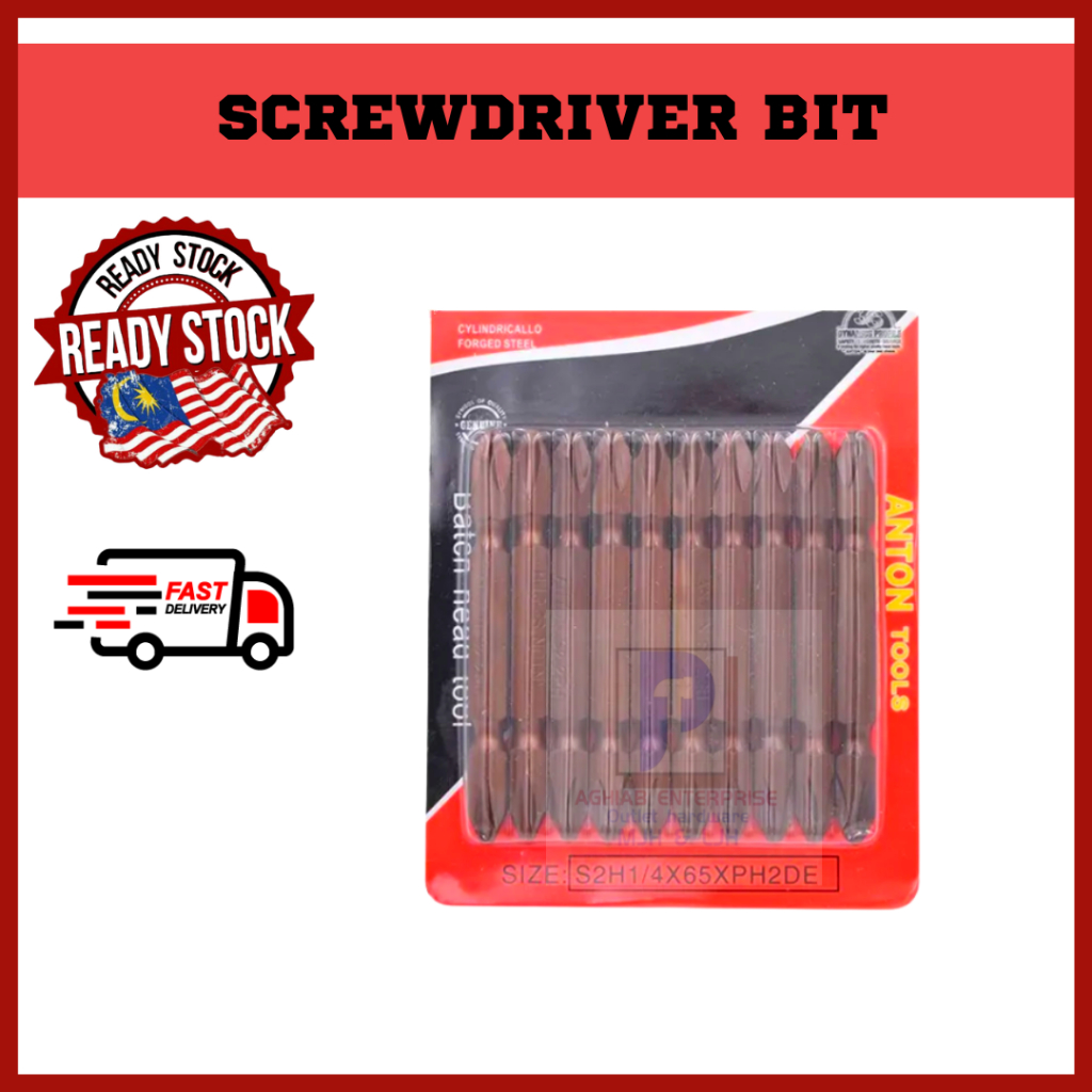 ANTON SCREWDRIVER BIT / KEPALA DRILL BUNGA / KEPALA SCREW | Shopee Malaysia
