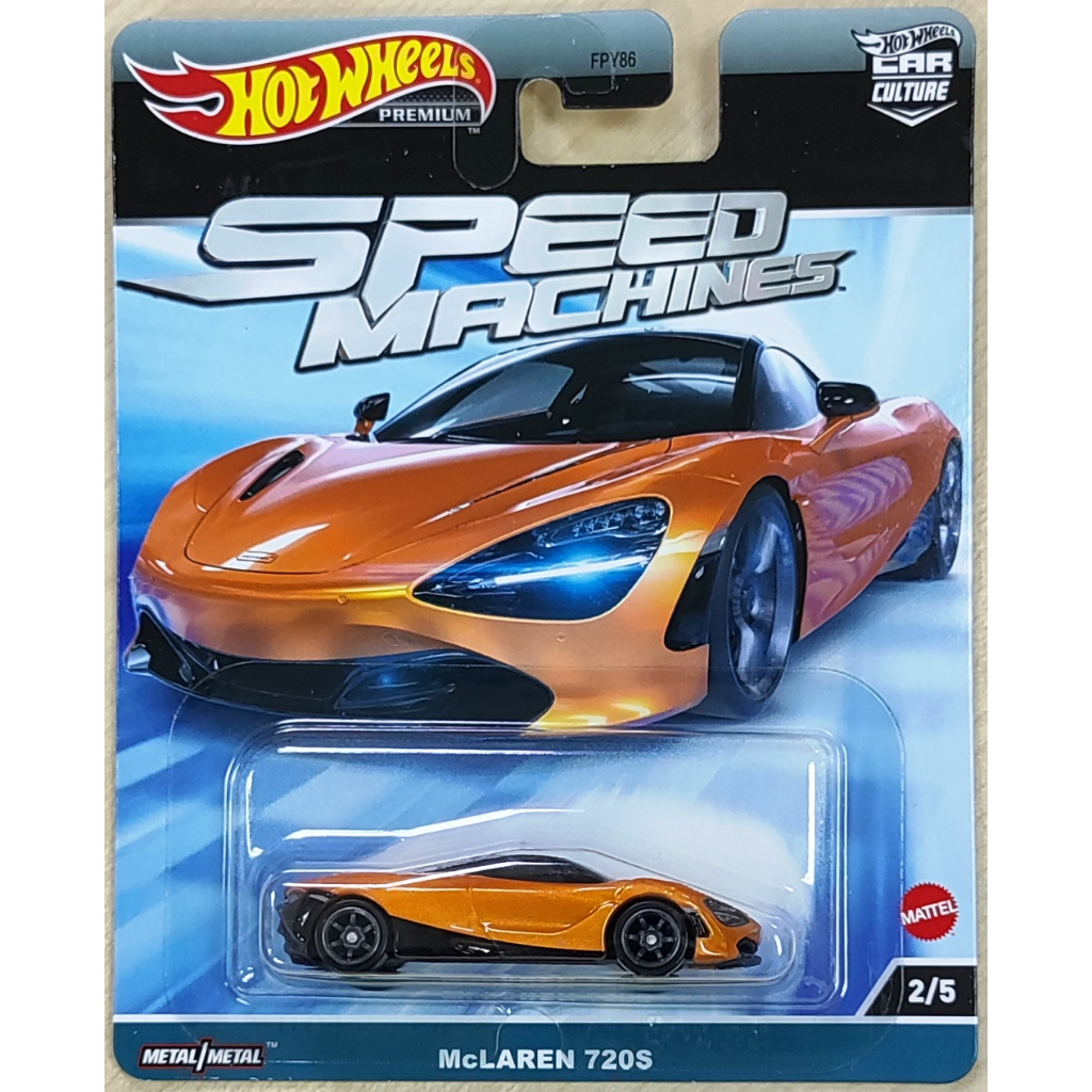 Hot Wheels Premium McLaren 720S [Car Culture Speed Machines Fast and ...