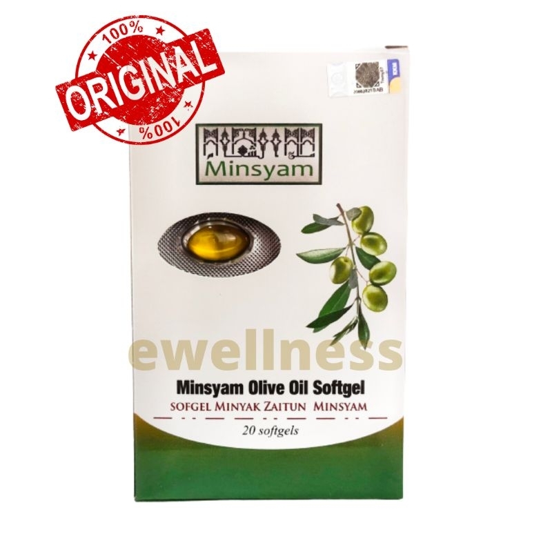 Minsyam Black Seed Oil Sauda & Extra Virgin Olive Oil Zaitun 60s
