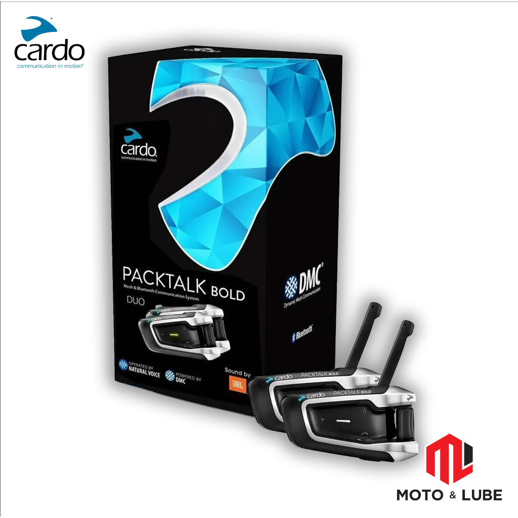 CARDO PACKTALK BOLD DUO COMMUNICATION SYSTEM DUAL PACK Shopee