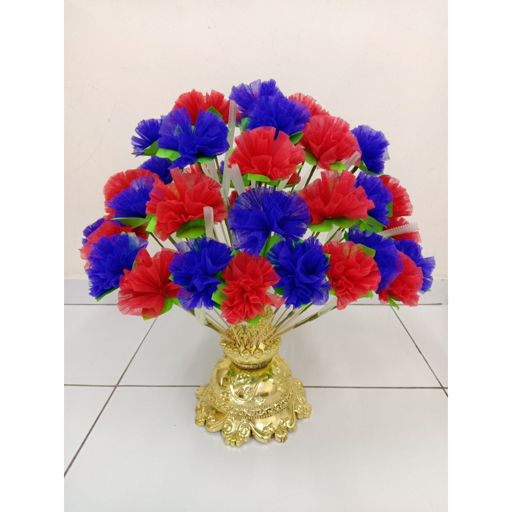 Bunga Telur mbt bajet 50pcs / Egg Flowers mix colour 50pcs | Shopee ...