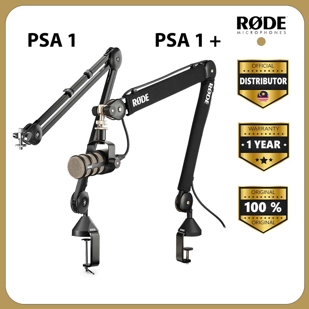 RODE PSA1 Studio Boom Arm for Broadcast Microphones / RODE PSA1+ Pro