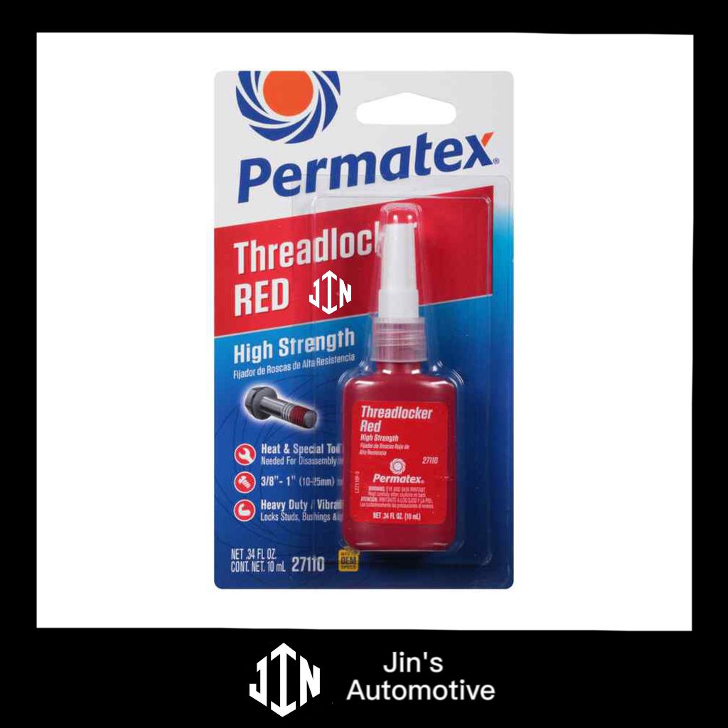 PERMATEX HIGH TEMPERATURE THREADLOCKER RED 36 ML Shopee Malaysia