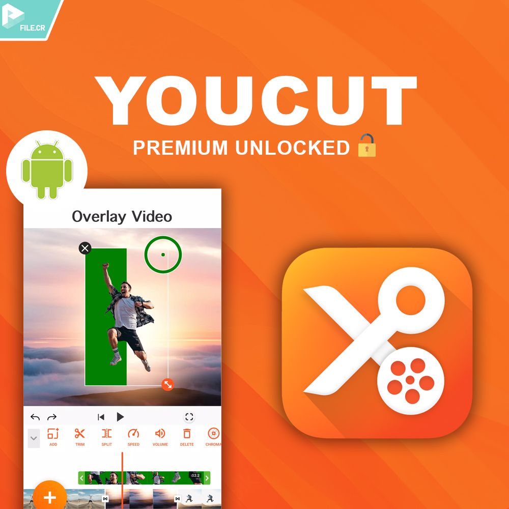 YouCut Premium Unlocked for Android APK OS 💯 EASY INSTALL 💯 LIFETIME