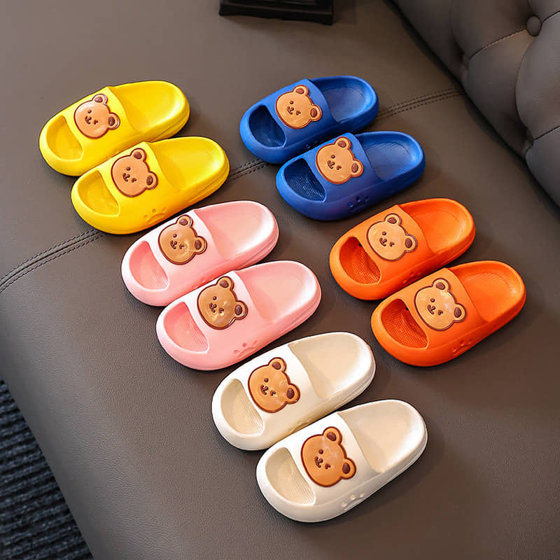 READY STOCK WOOHUU Cute Kids Home Slipper Budak Perempuan Selipar Budak ...