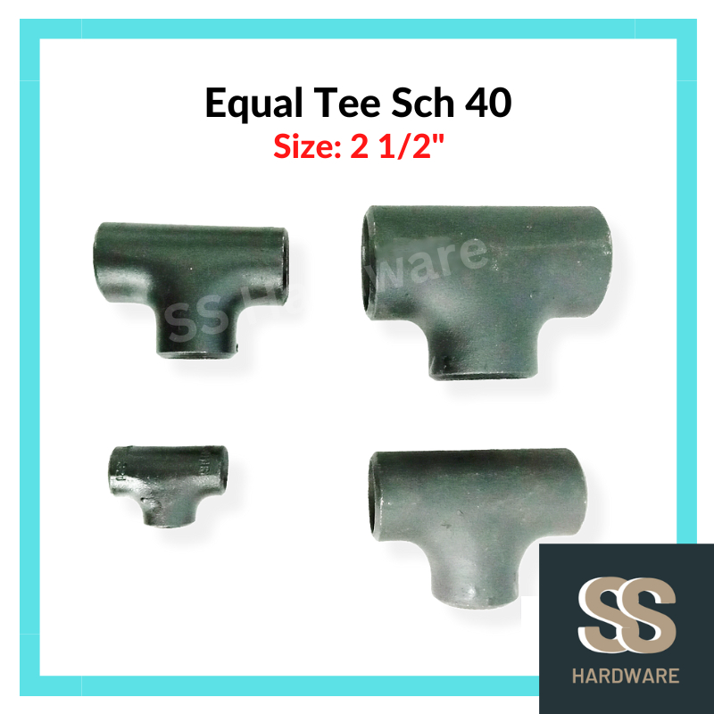 Carbon Steel Equal Tee Sch 40 ASME B16.9 Buttweld Fittings Material ...