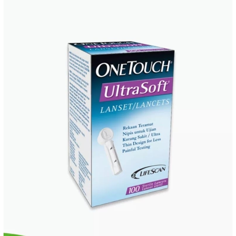 PROMOTION!!! ONE TOUCH ULTRA SOFT LANCETS 100'S (EXP7/2026) Shopee