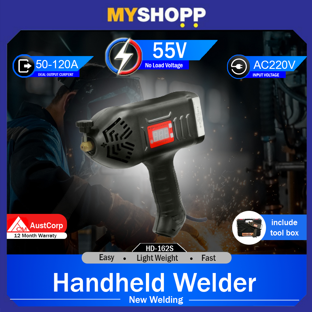 Austcorp Handheld Welder HD162S Inverter Welding Machine Gun Mini