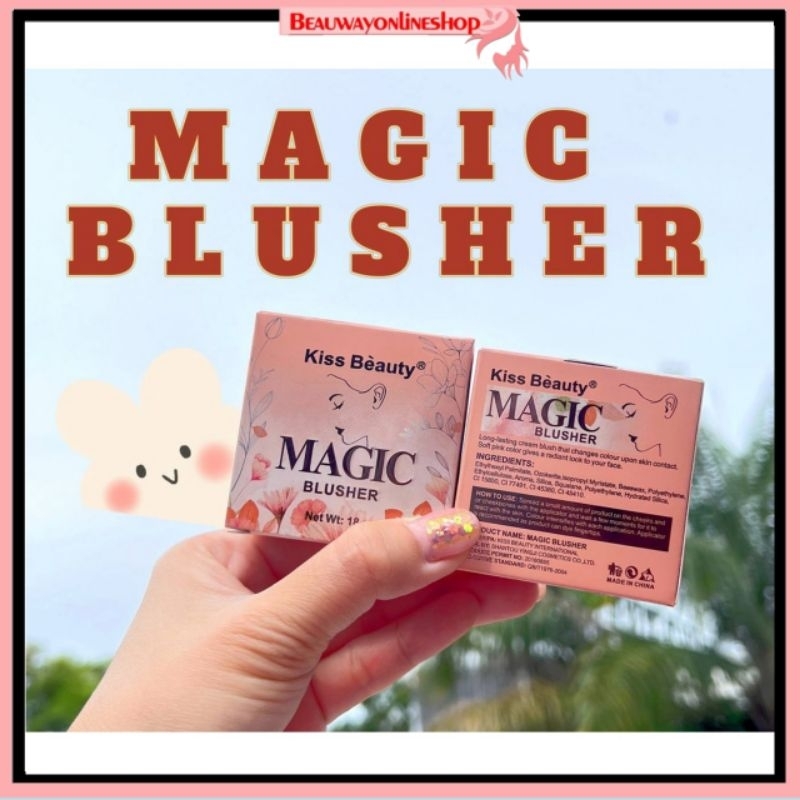 KISS BEAUTY Magic Blusher 18G Shopee Malaysia
